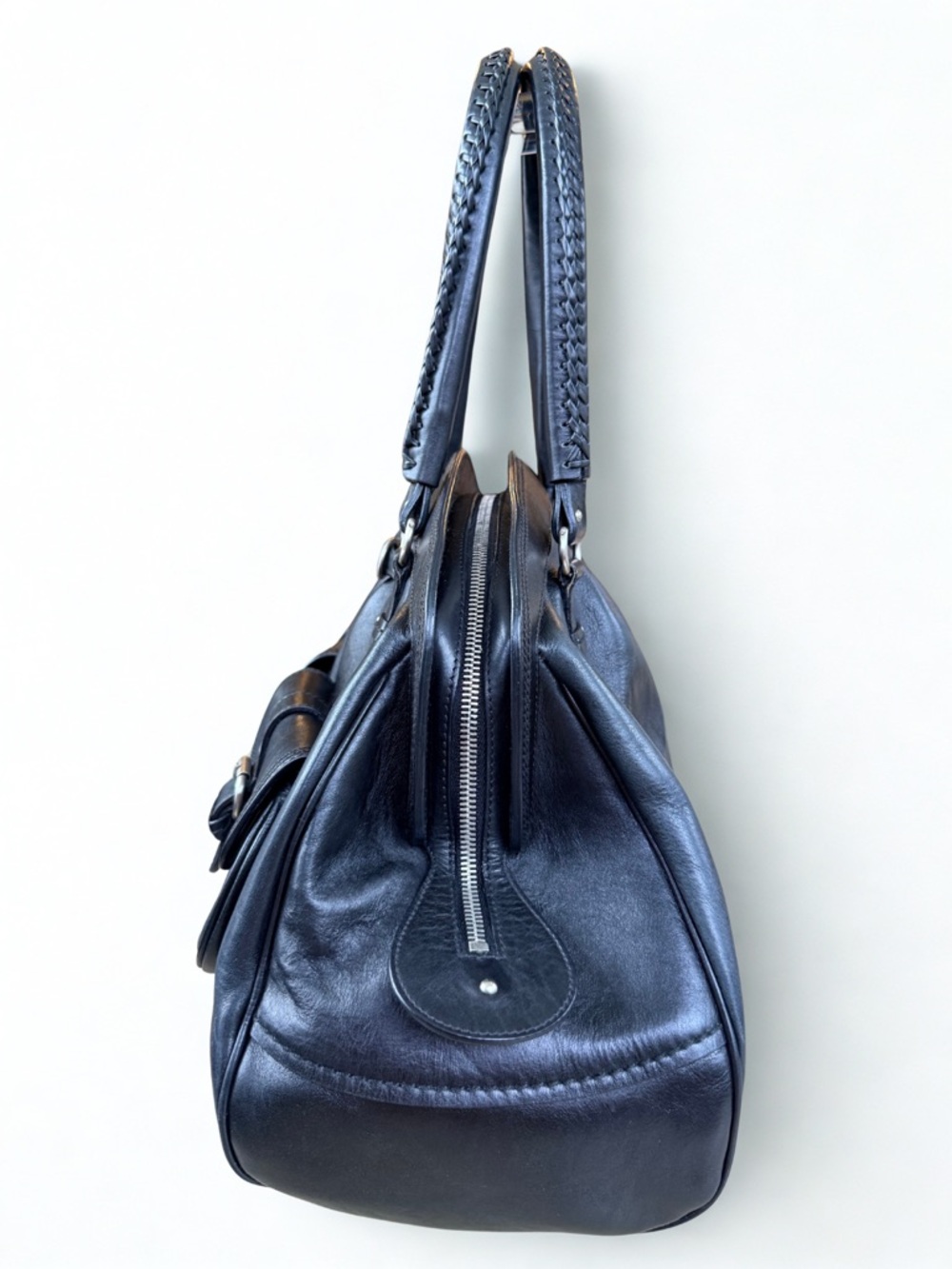 Certified Authentic Christian Dior Double Pocket Satchel with COA - Picture 5 of 15